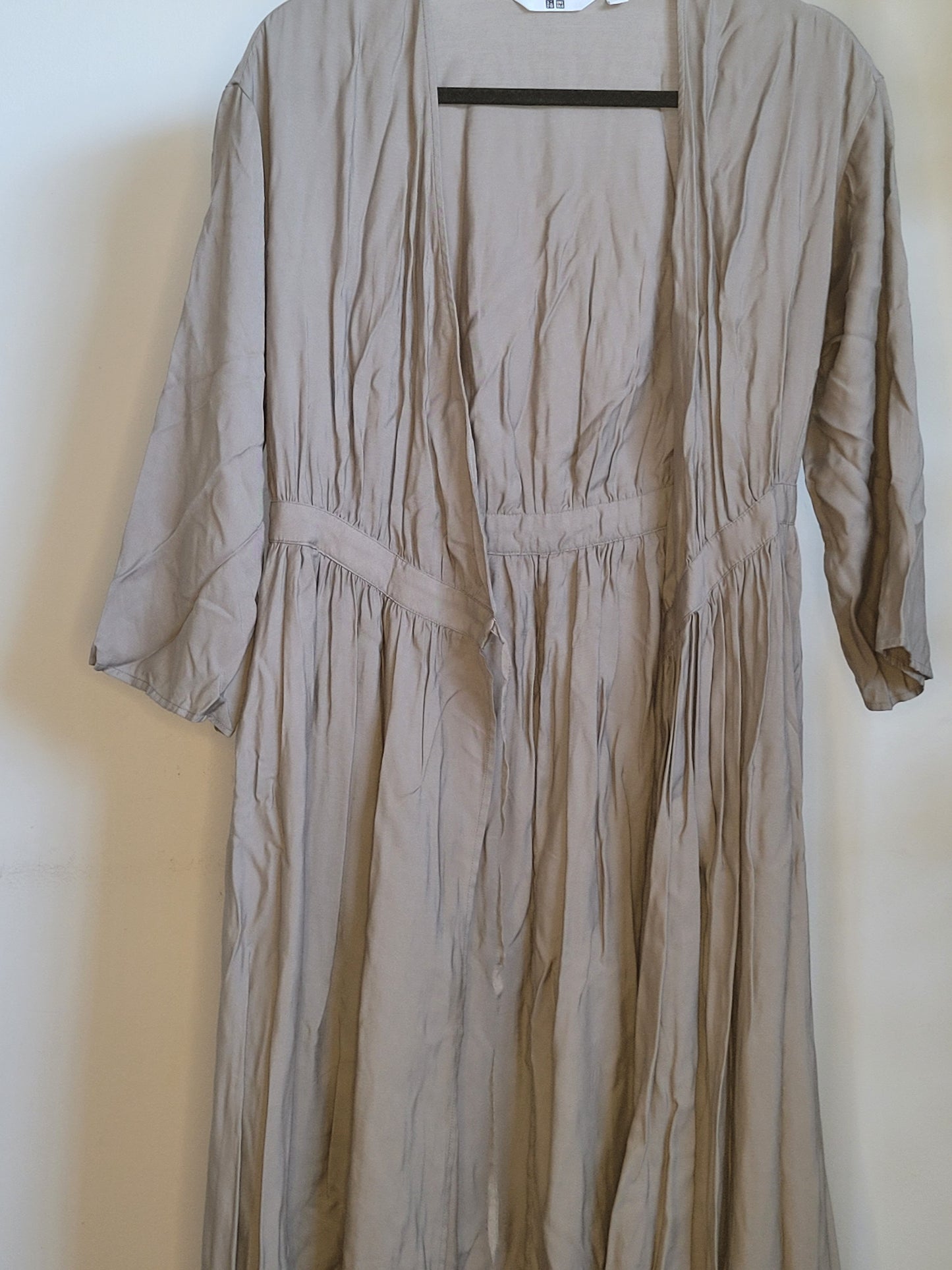 Taupe Wrap Dress