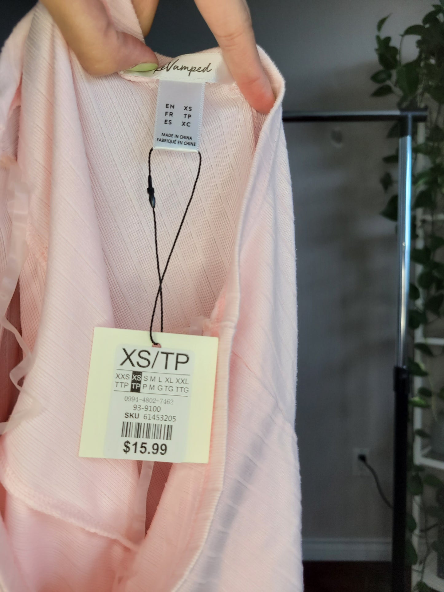 Pink Off-shoulder Top