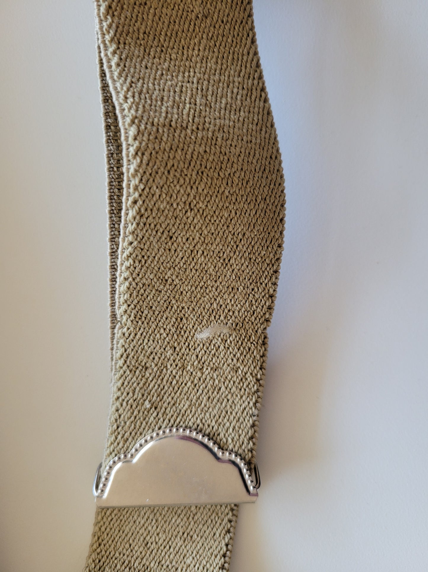 Beige Suspenders