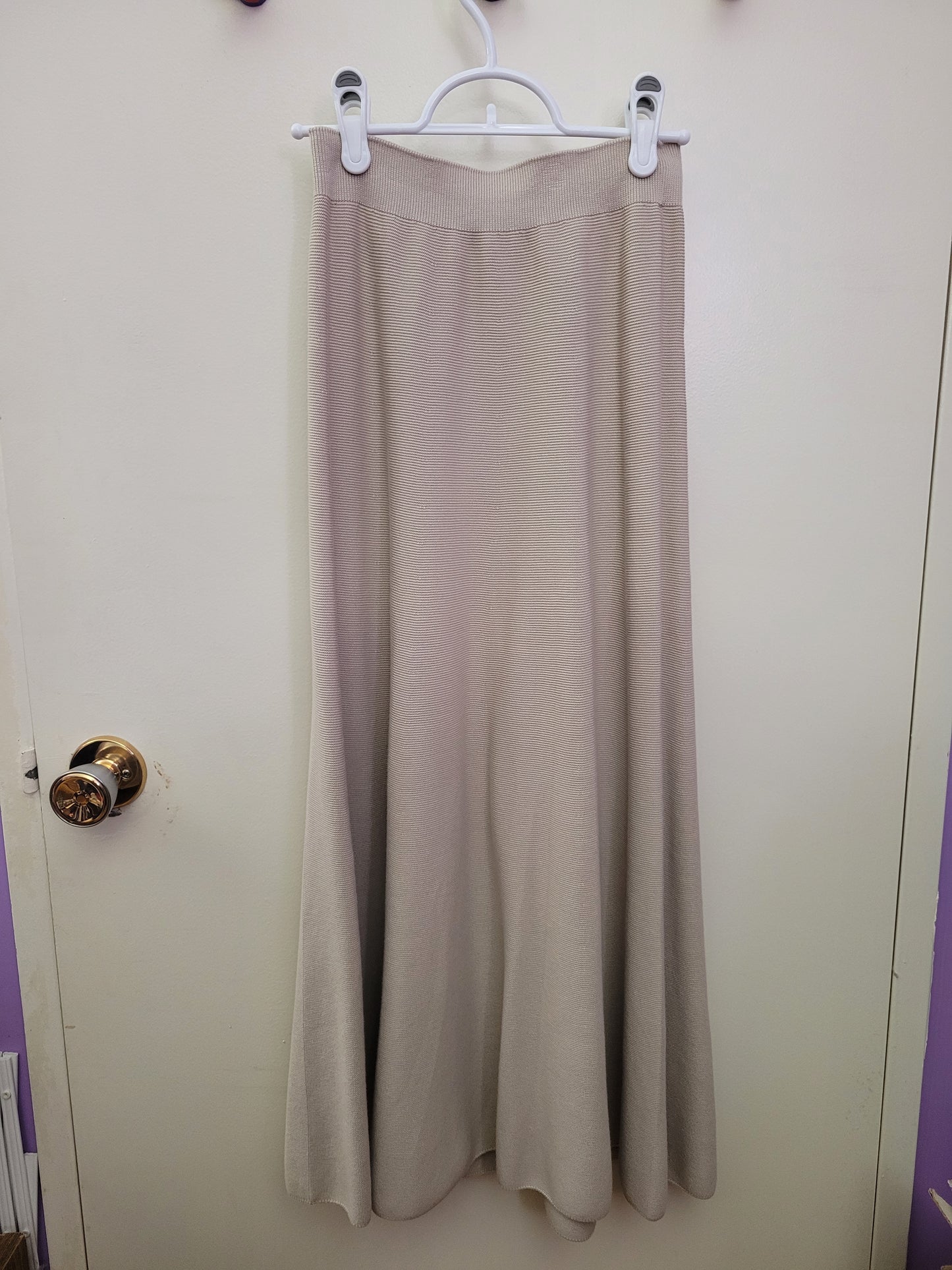 Ivory Knit Skirt