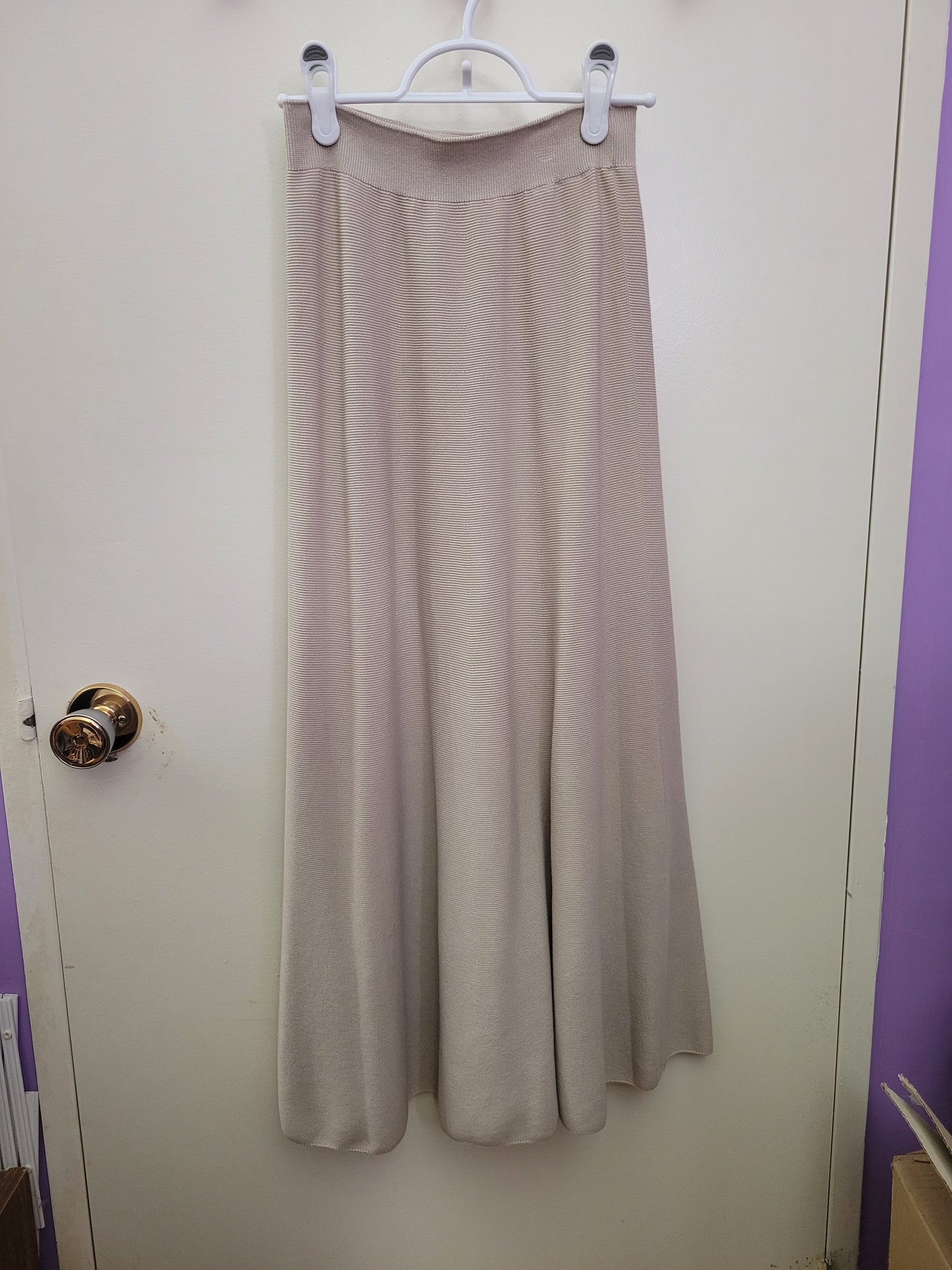 Ivory Knit Skirt