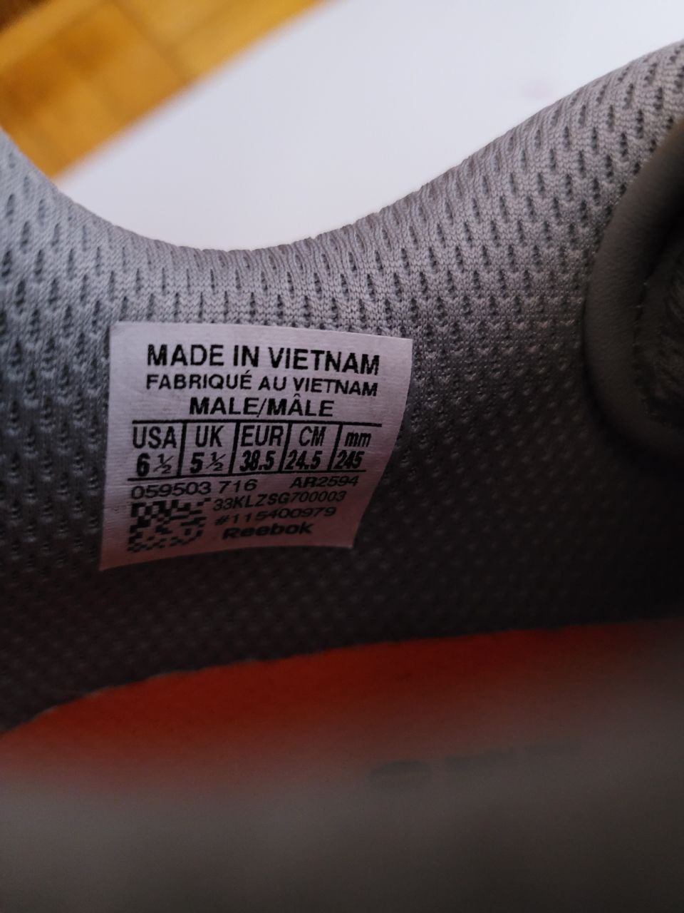 Velcro Shoe