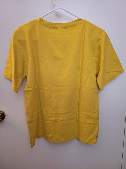 Yellow Shirt with Embroidery