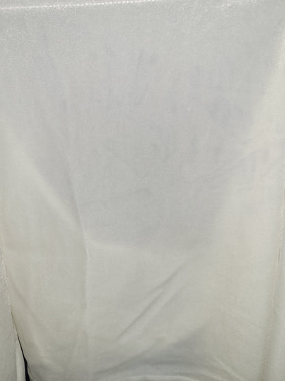 White Velvet Blouse