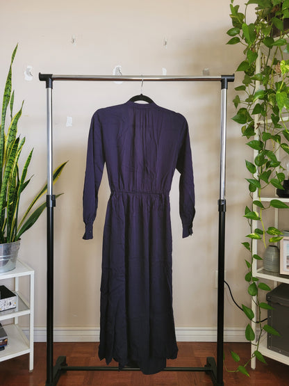 Navy Wrap Dress