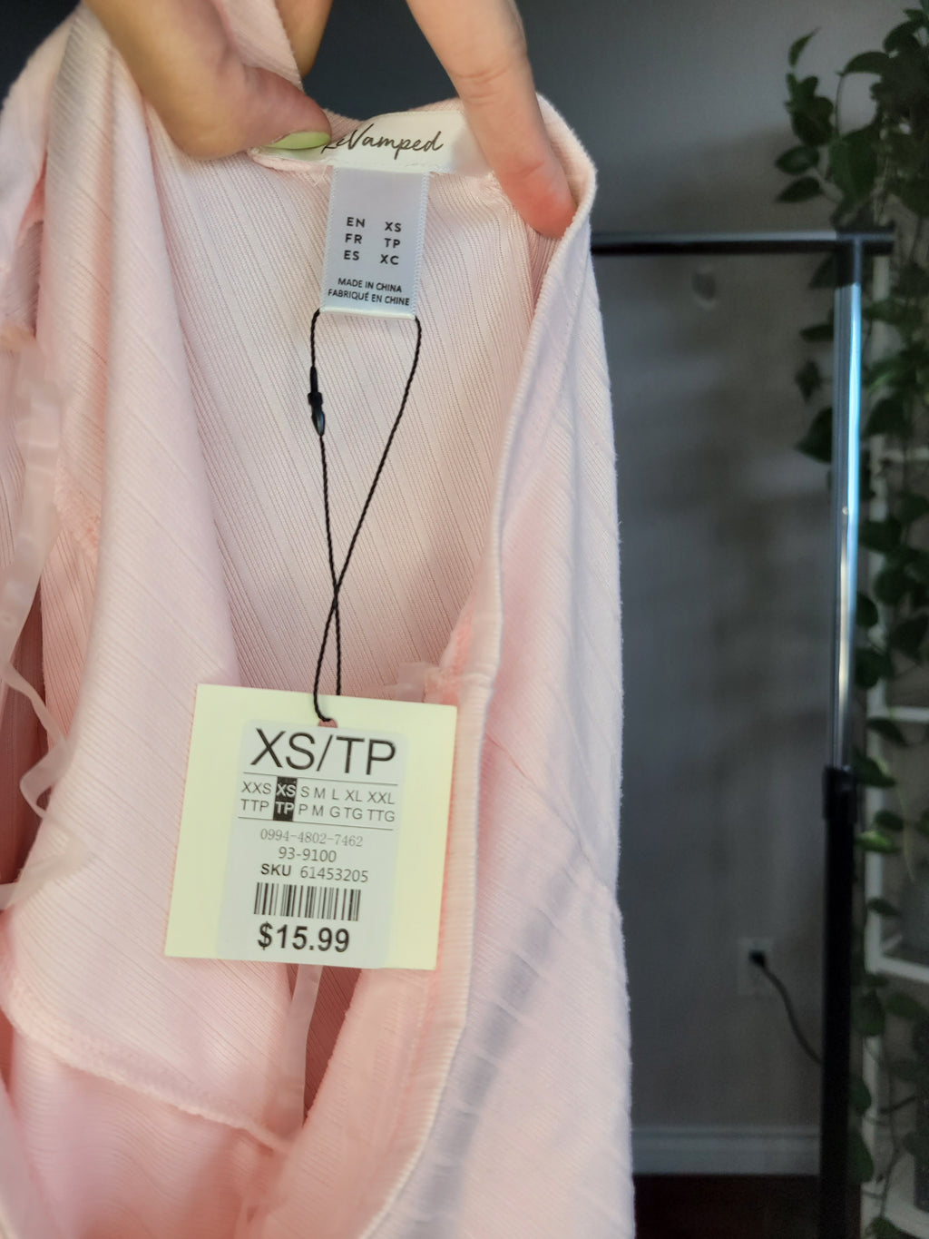 Pink Off-shoulder Top