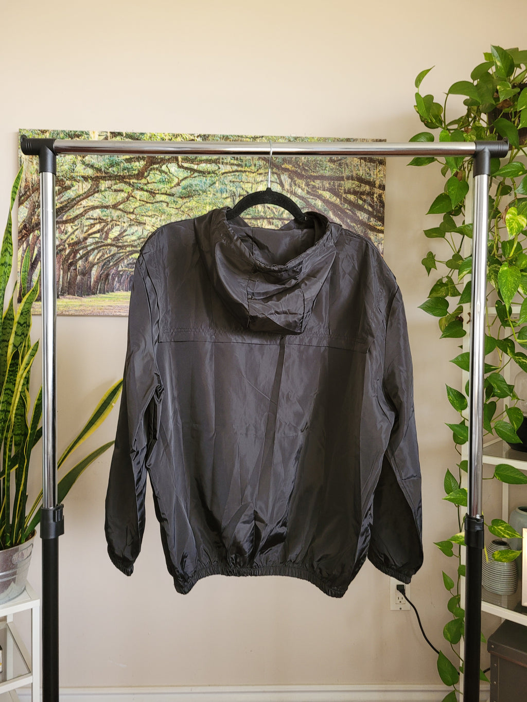 Nylon Pullover Jacket