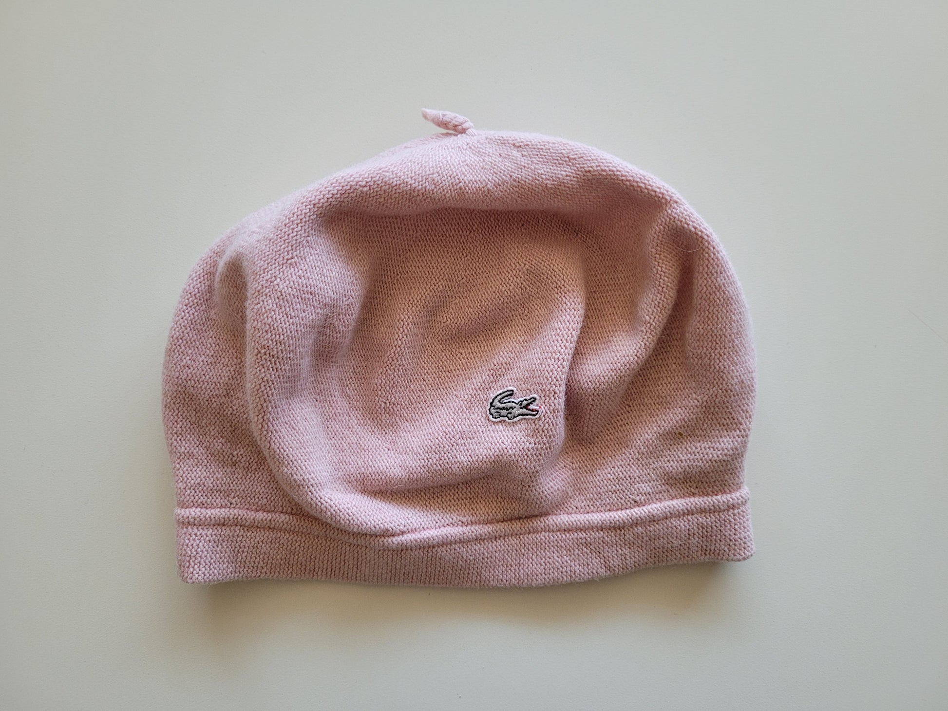 Lacoste Pink Beret