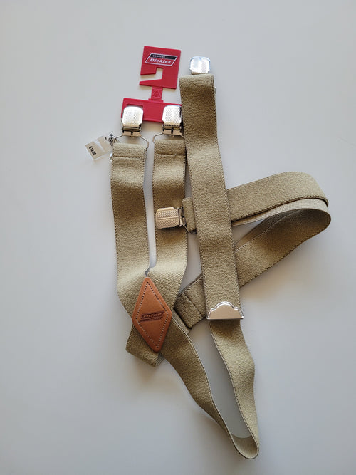 Beige Suspenders