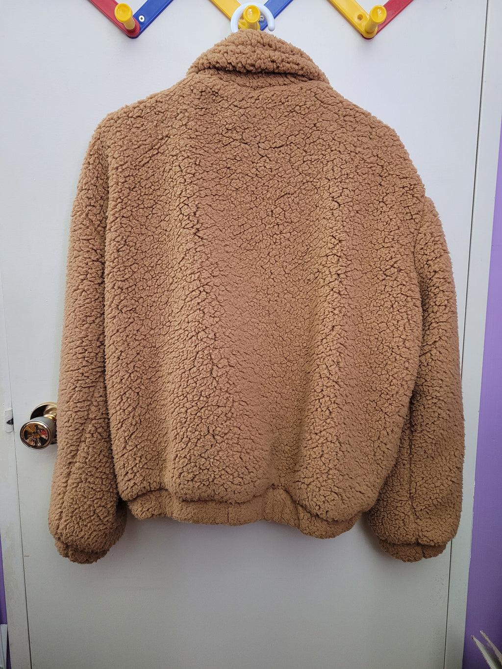 Brown Fleece Jacket