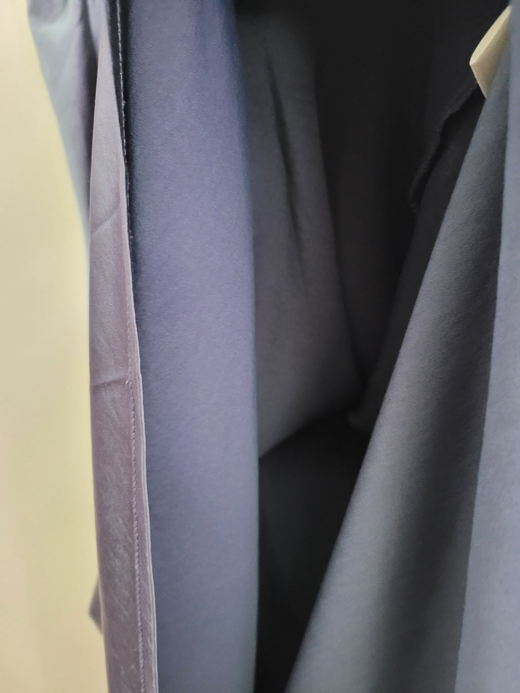 Blue Satin Maxi Skirt