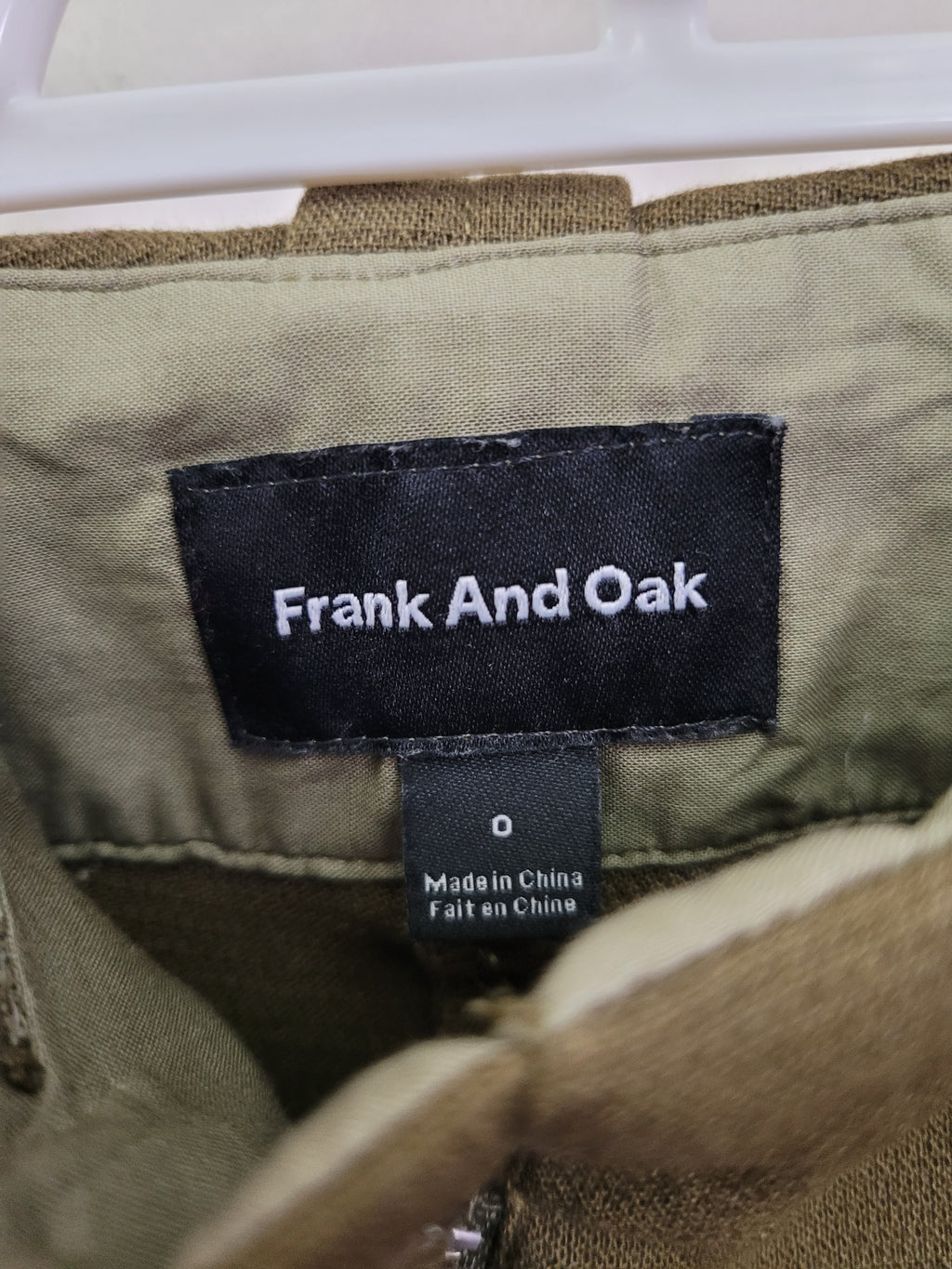Khaki Straight Pants